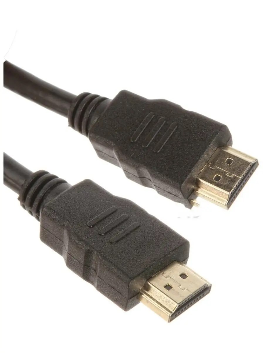 картинка Кабель HDMI - HDMI, 1,5м, Gold, черный от магазина Альфанит в Кунгуре