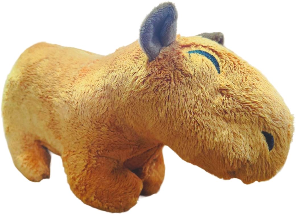 картинка Игрушка мягкая, 30 см, светло-коричневый, "Капибара", Plush Toys, 4500-2-30/2 от магазина Альфанит в Кунгуре