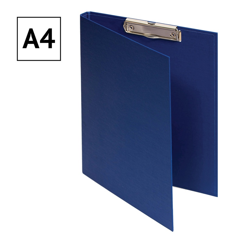 картинка Папка-планшет с верхним прижимом, А4, бумвинил, синий, OfficeSpace, 276562 от магазина Альфанит в Кунгуре