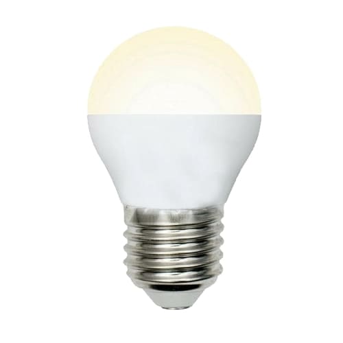 картинка Лампа G45, 6W, E27, 3000К, 450Лм, Volpe от магазина Альфанит в Кунгуре