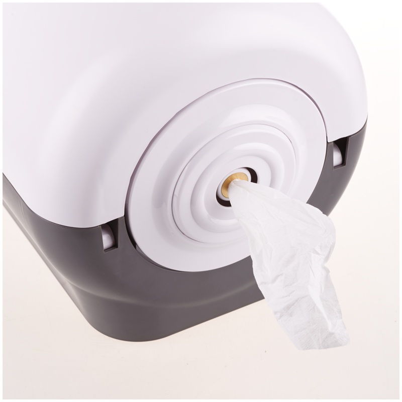картинка Диспенсер для полотенец в рулонах, пластик, белый, с центральной вытяжкой, OfficeClean, 299011 от магазина Альфанит в Кунгуре