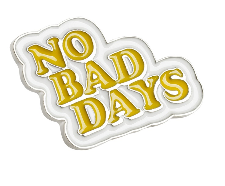 картинка Набор значков, 4 шт, металл, "No bad days", MESHU, MS_53652 от магазина Альфанит в Кунгуре