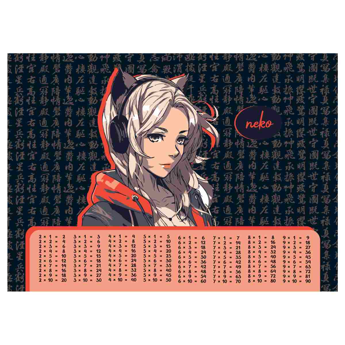 картинка Настольное покрытие, 46*33 см, "Kawaii", ArtSpace, ПП_51328 от магазина Альфанит в Кунгуре