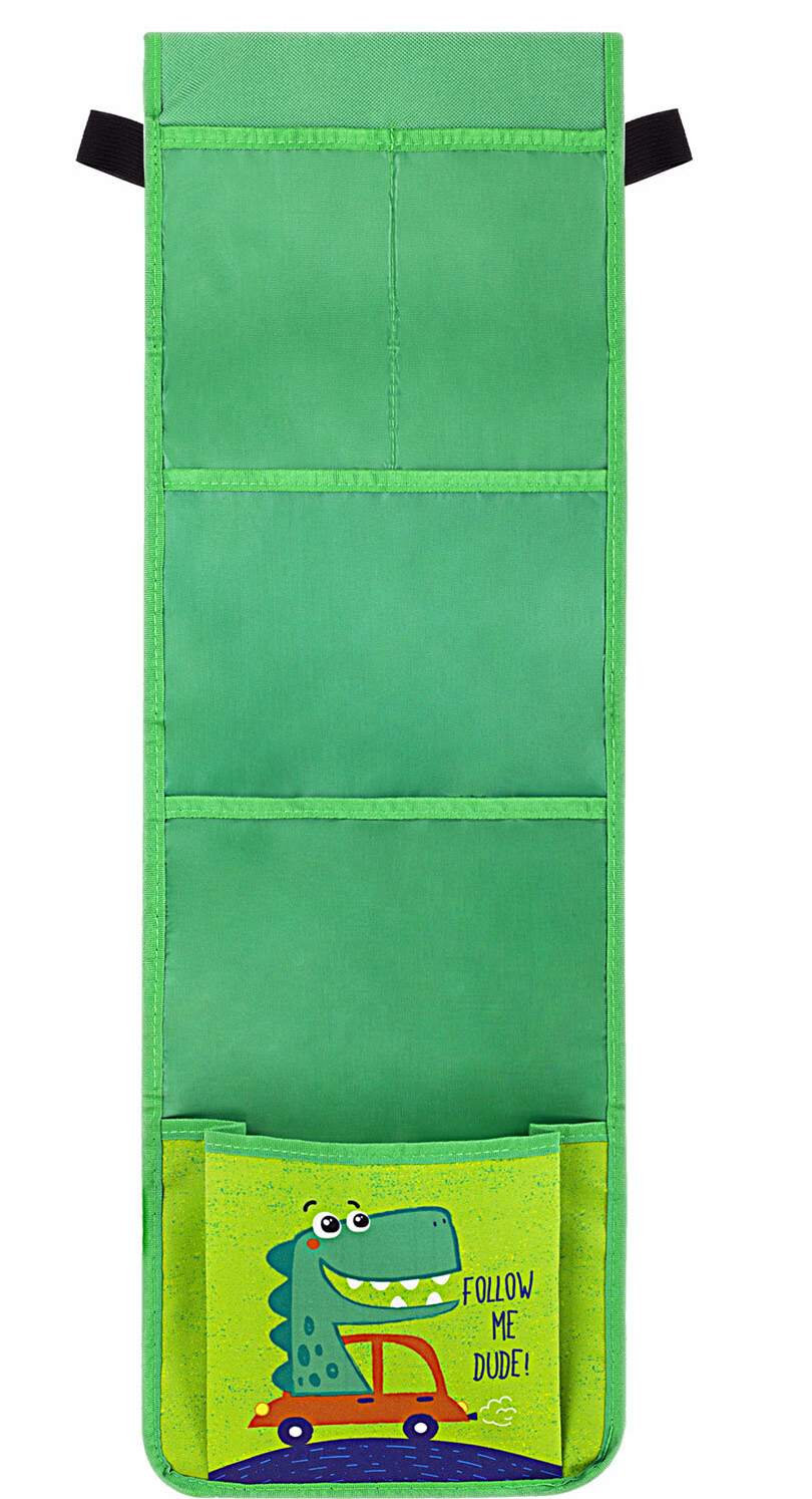 картинка Кармашки настенные, 21*68 см, 5 отделений, "Crocodile", Юнландия, 271432 от магазина Альфанит в Кунгуре