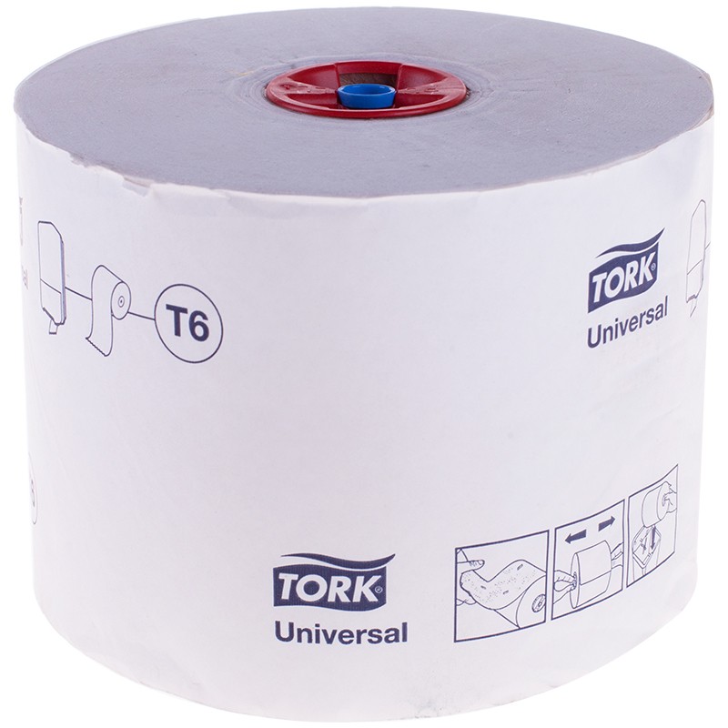 картинка Бумага туалетная, 1 шт, 1 слой, цвет белый, "Universal", TORK, 121-00117 от магазина Альфанит в Кунгуре