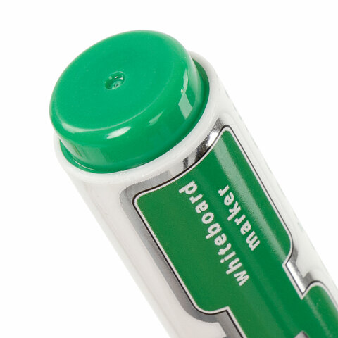 картинка Маркер для доски, 5 мм, зеленый, c клипом, круглый наконечник, "Neo", BRAUBERG, 150490 от магазина Альфанит в Кунгуре