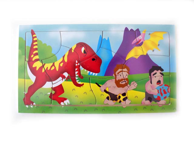 картинка Пазл деревянный, "Динозавры", 160464 от магазина Альфанит в Кунгуре