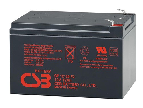 картинка Аккумулятор CSB GP1272, 12V, 7.2Ah от магазина Альфанит в Кунгуре