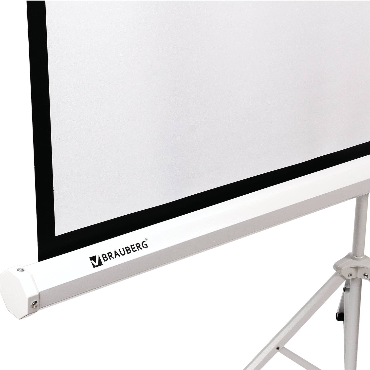 картинка Экран проекционный на треноге, 150*200 см, матовый, 4:3, "TRIPOD", BRAUBERG 236732 от магазина Альфанит в Кунгуре