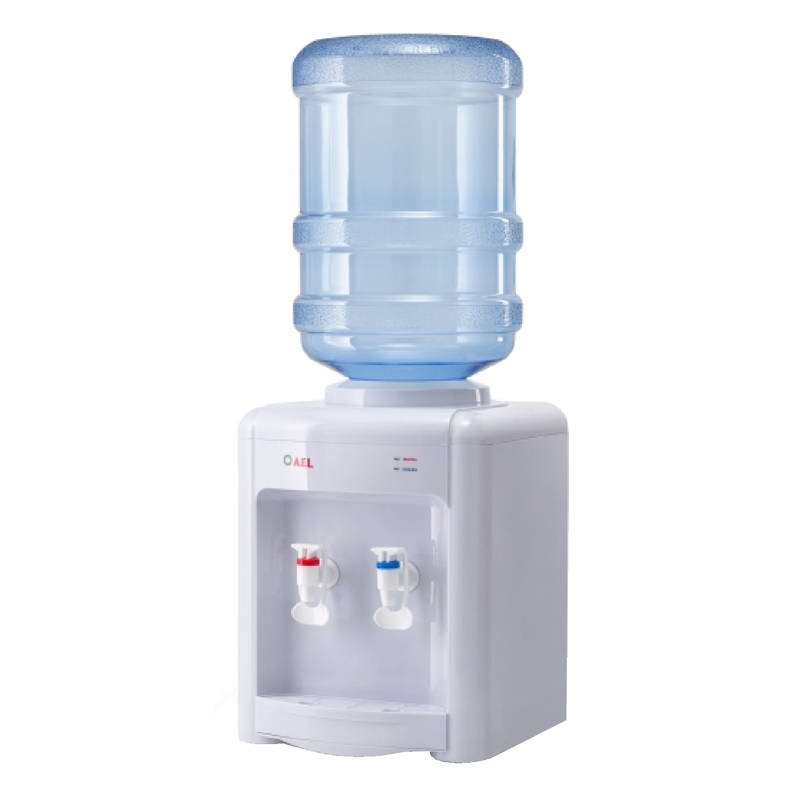 картинка Кулер для воды, настольный, 2 крана, белый, нагрев/охлаждение электронное, "TD-AEL-340 v.2", AEL, 00202 от магазина Альфанит в Кунгуре