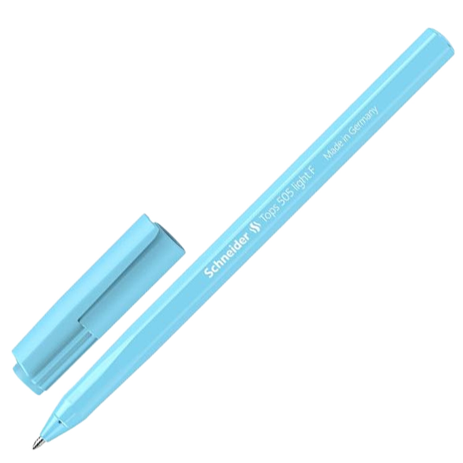 картинка Ручка шариковая, 0,8 мм, синяя, корп. ассорти, "Tops Pastel", Schneider, 505F от магазина Альфанит в Кунгуре