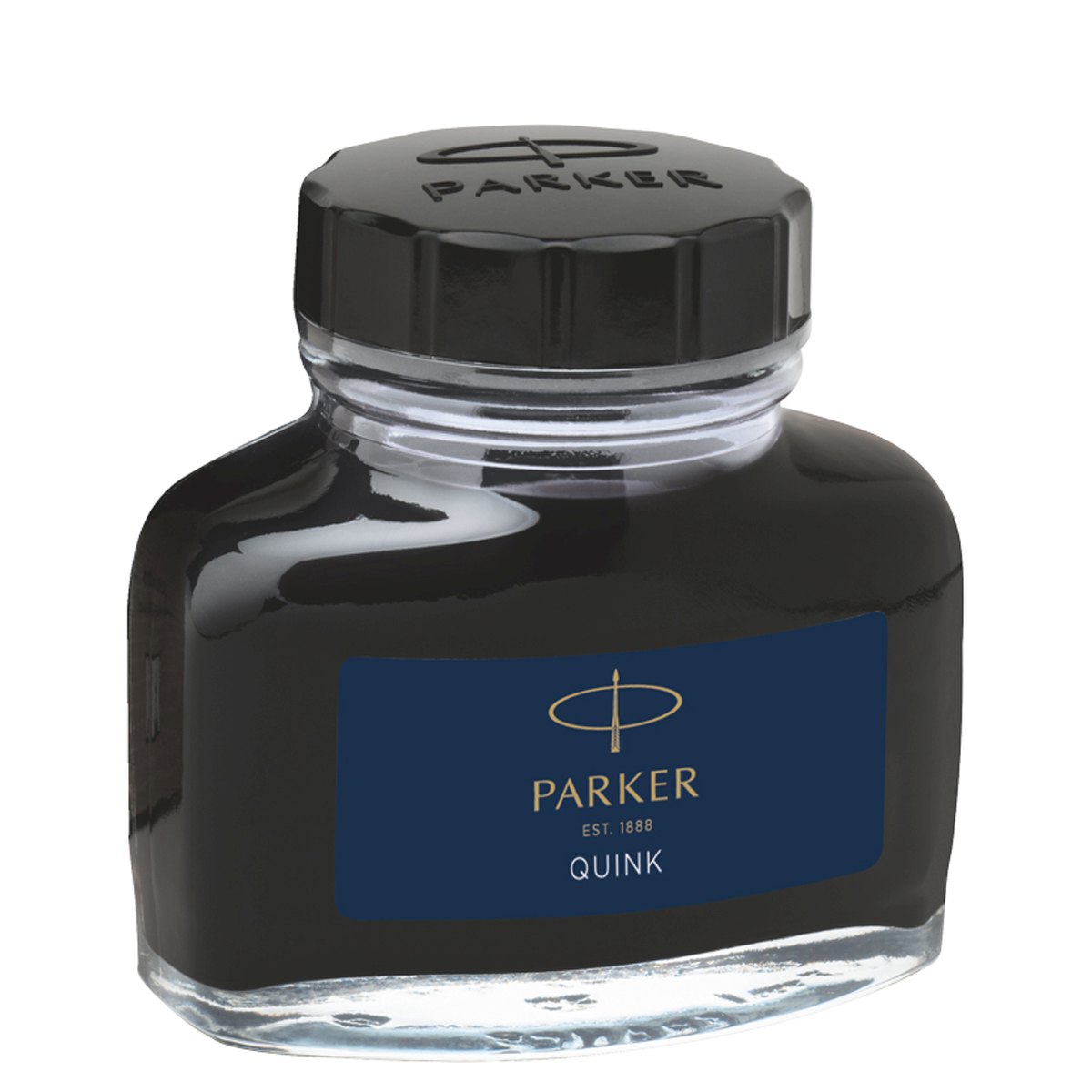 картинка Чернила, 57 мл, черно-синий, банка, "Bottle Quink", PARKER, 1950378 от магазина Альфанит в Кунгуре