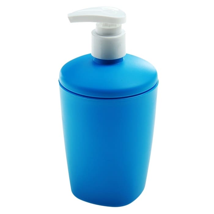 картинка Диспенсер, для жидкого мыла, 300 мл, голубая лагуна, Aqua, 868624 от магазина Альфанит в Кунгуре