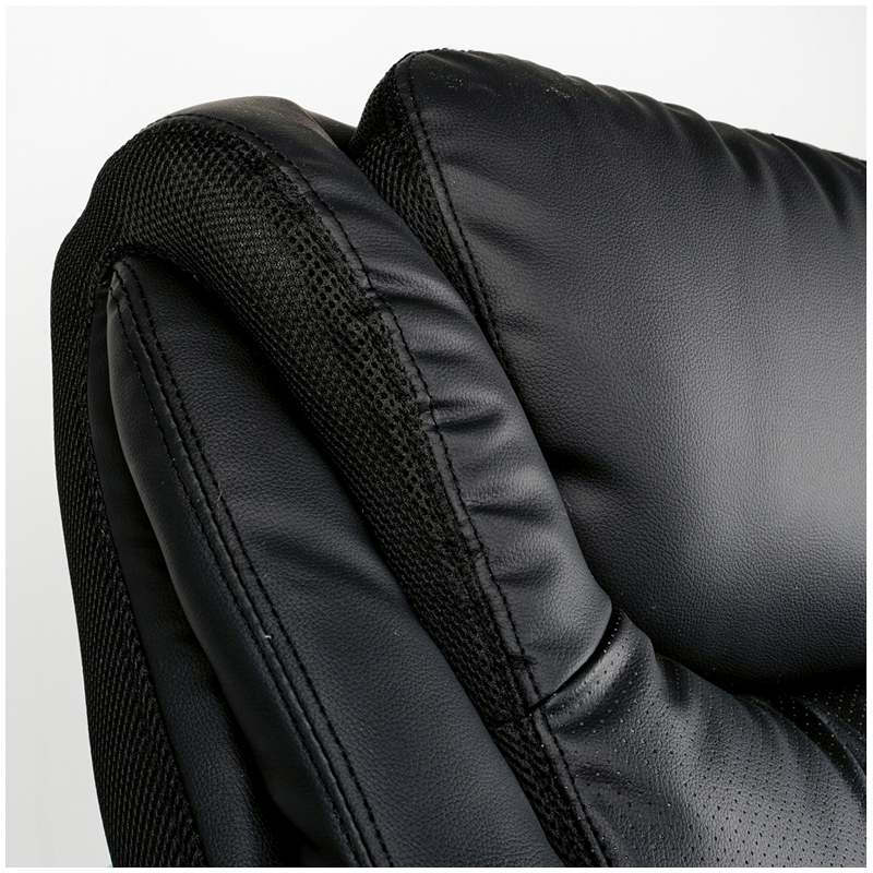 картинка Кресло руководителя Helmi "Springs HL-ES05", экокожа, черный, прочный, 282341 от магазина Альфанит в Кунгуре