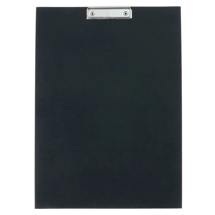 картинка Доска-планшет с верхним прижимом, А3, 2000 мкм, бумвинил, черный, Канцбург, 10Б03 530130 от магазина Альфанит в Кунгуре