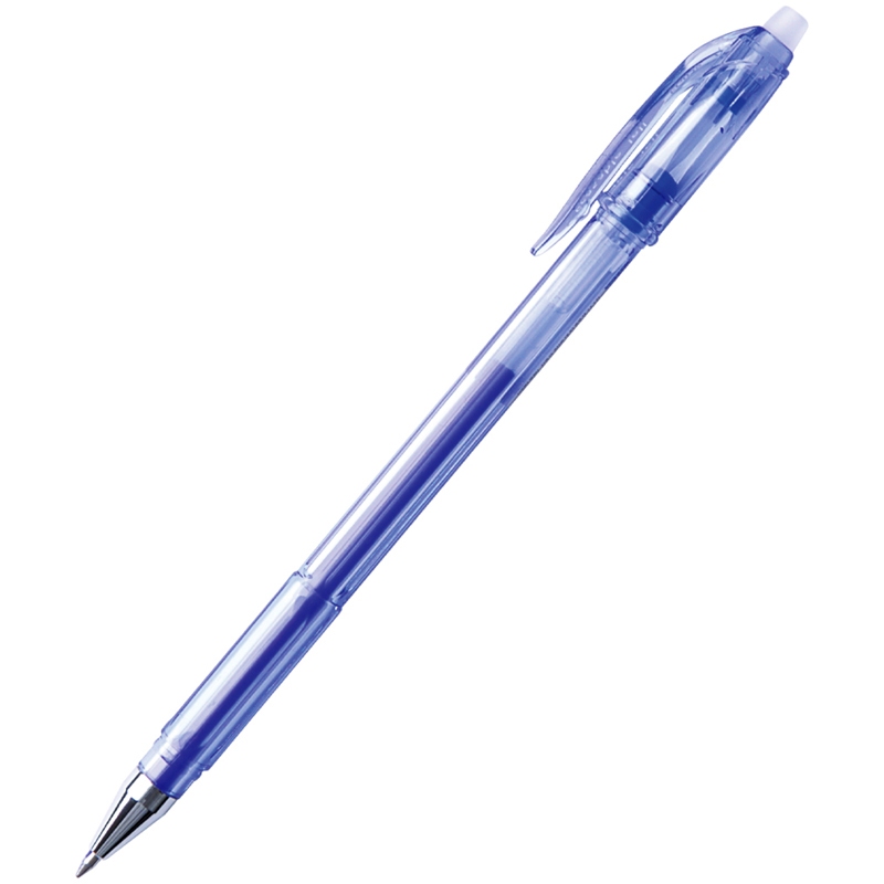 картинка Ручка гелевая стираемая, 0,5 мм, синяя, корп. прозрачный, "Erasable Jell", Crown, EG028 от магазина Альфанит в Кунгуре