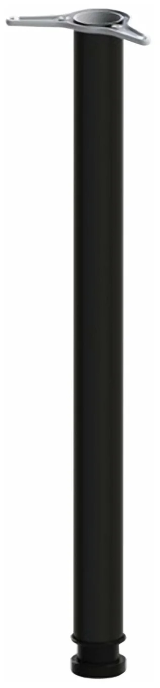 картинка Опора для столов приставных Арго, регулируемая высота 70-74 см, черный, АО-404, 641550 от магазина Альфанит в Кунгуре