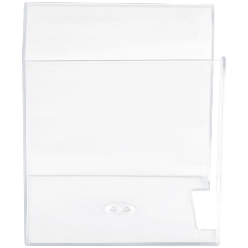 картинка Подставка для бумажного блока, 9*9*9 см, пластик, прозрачная, СТАММ, ПЛ41 от магазина Альфанит в Кунгуре
