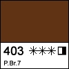 картинка Краска масляная, 46 мл, туба, Марс коричневый темный, Ладога, 1204403 от магазина Альфанит в Кунгуре