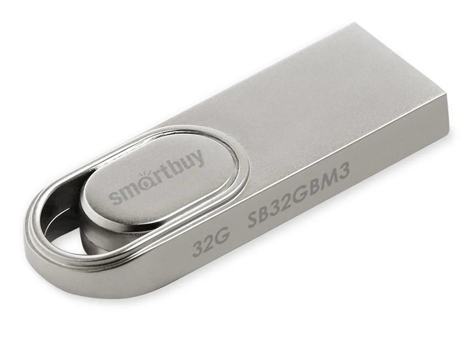 картинка Флеш-диск SmartBuy 32 GB, M3, металлик, SB32GBM3 от магазина Альфанит в Кунгуре