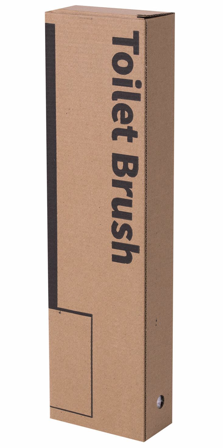 картинка Ерш для унитаза, с подставкой, пластик, с креплением и пинцетом, "Flat Type", LAIMA, 608131 от магазина Альфанит в Кунгуре