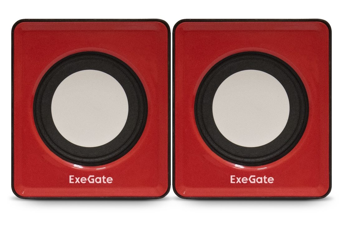 картинка Акустическая система 2.0 ExeGate Disco 140 Red, 2*3Вт, USB, красный, EX289920RUS от магазина Альфанит в Кунгуре