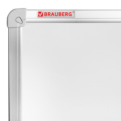 картинка Доска магнитно-маркерная, 45*60 см, стандарт, алюминиевая рамка, BRAUBERG, 235520 от магазина Альфанит в Кунгуре