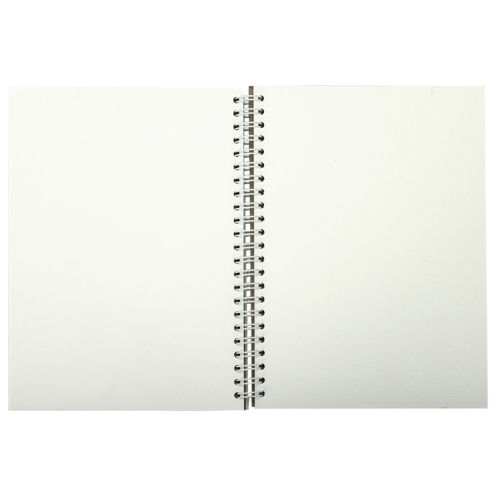 картинка Скетчбук, А5, 60 л, спираль, акварельная, белая, черная, крафт, "Art", BRAUBERG, 115066 от магазина Альфанит в Кунгуре