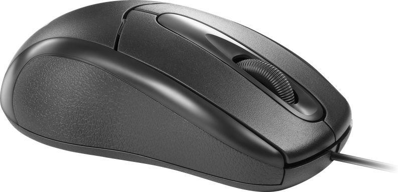 картинка Мышь проводная Defender Standard MB-580, 1000 dpi, USB, черный, 52580 от магазина Альфанит в Кунгуре