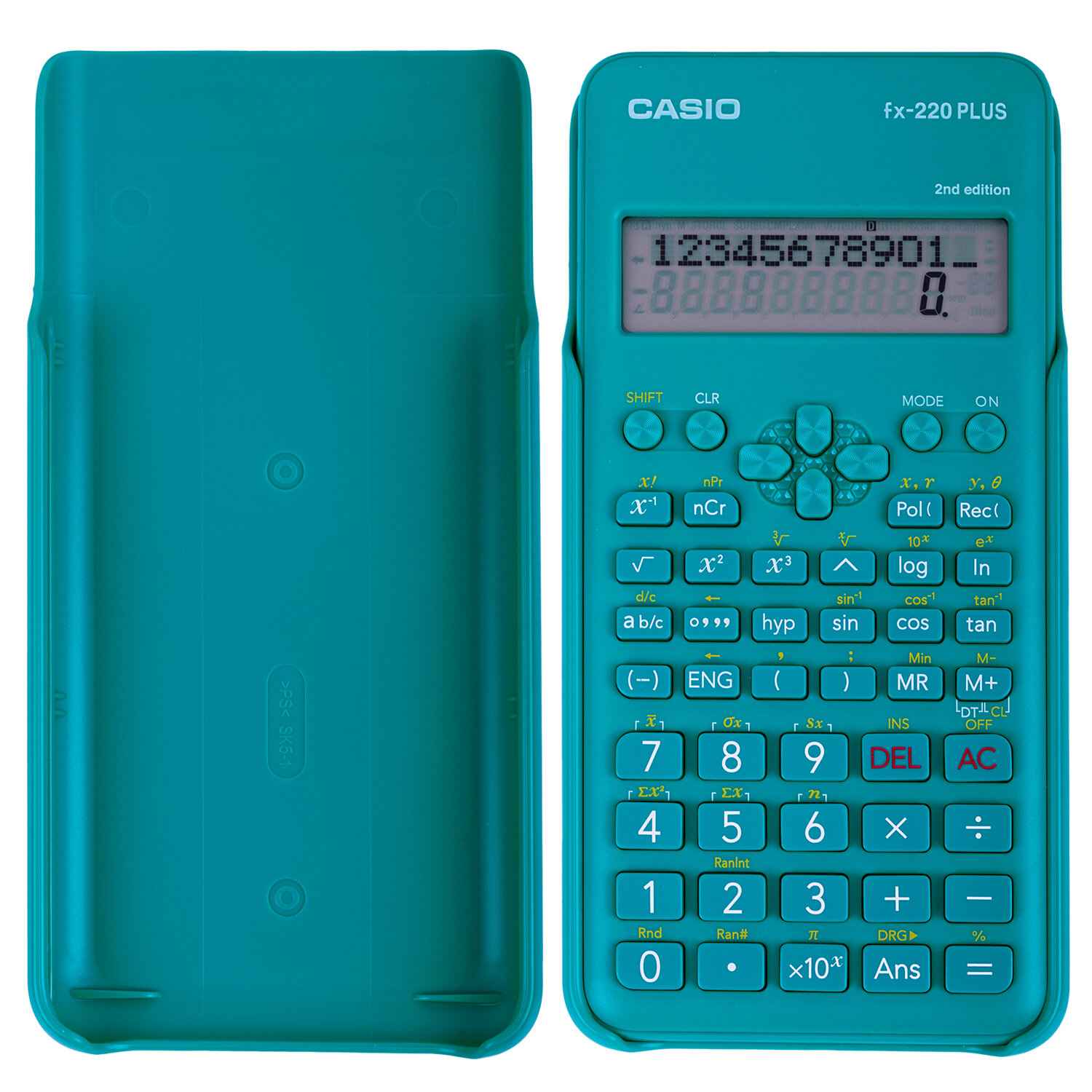 картинка Калькулятор инженерный, 12 разрядов, 15,5*7,8 см, 181 финкция, "FX-220PLUS-2-S", CASIO, 250393 от магазина Альфанит в Кунгуре