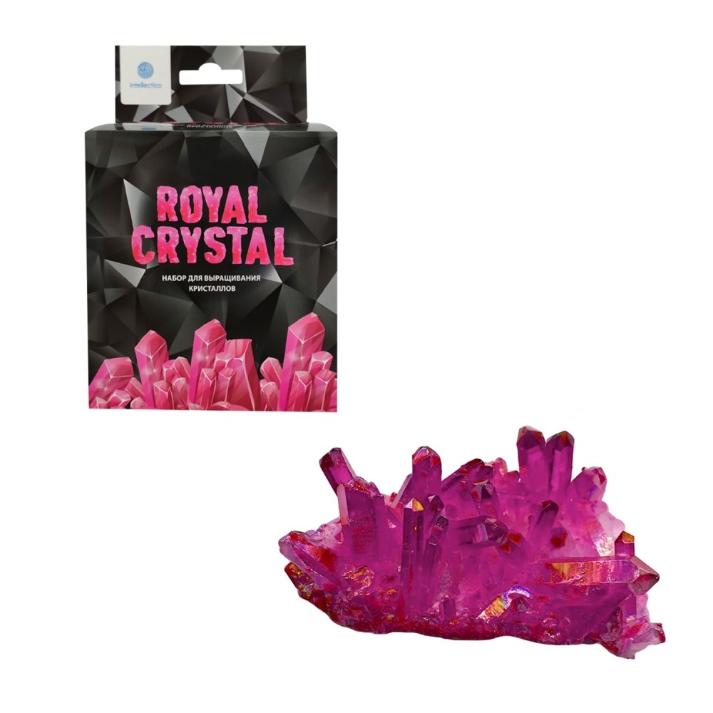 картинка Набор для выращивания кристаллов, "Royal Crystal", Intellectico, 518, 11300180 от магазина Альфанит в Кунгуре