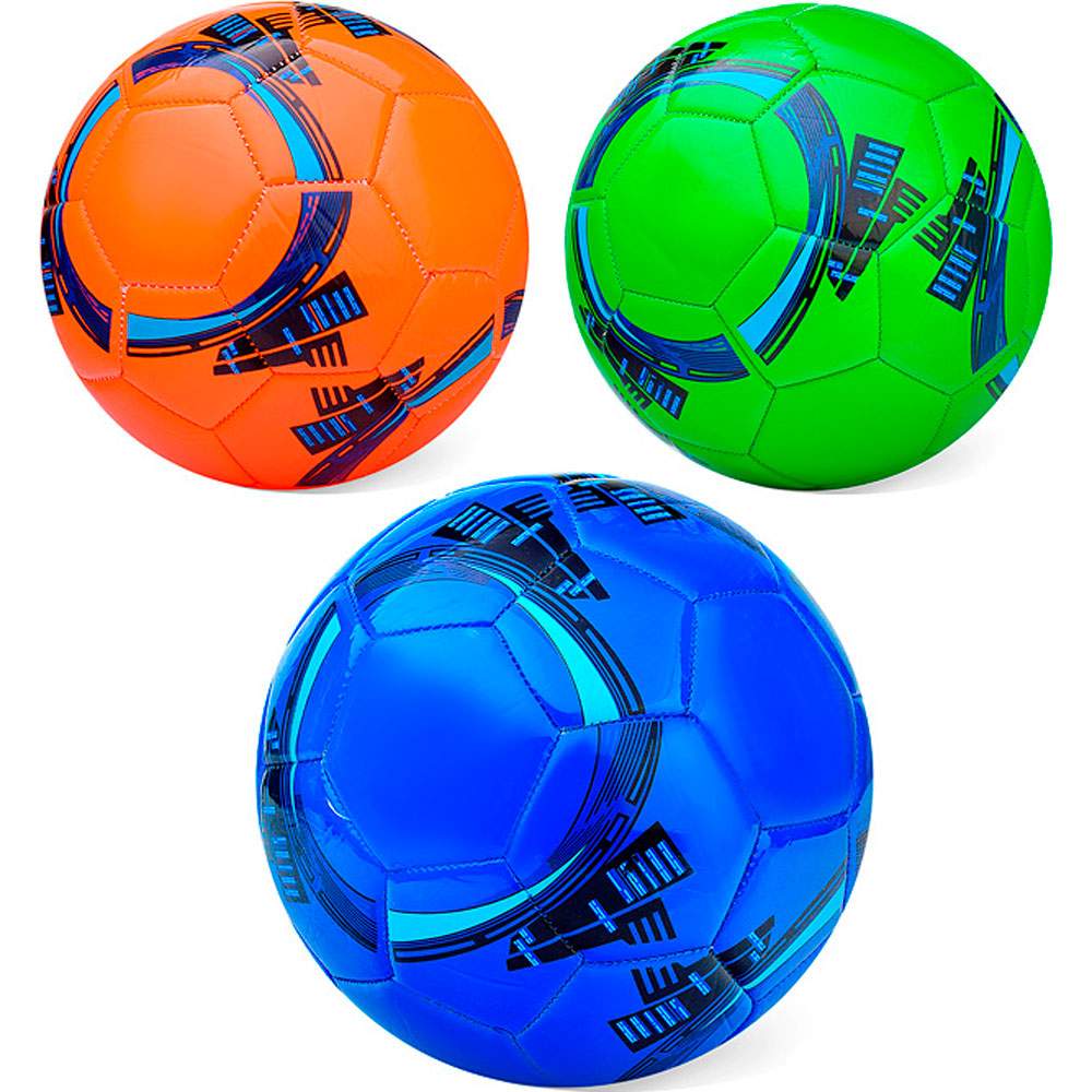 картинка Мяч футбольный, № 5, PVC, ассорти, 00-1832, 10491019 от магазина Альфанит в Кунгуре