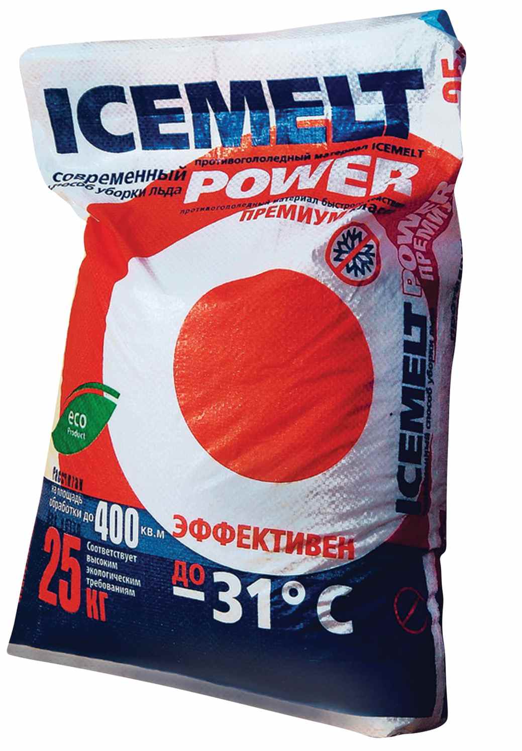 картинка Соль для посыпки дорог, 25 кг, мешок, "Power", ICEMELT, 602043 от магазина Альфанит в Кунгуре