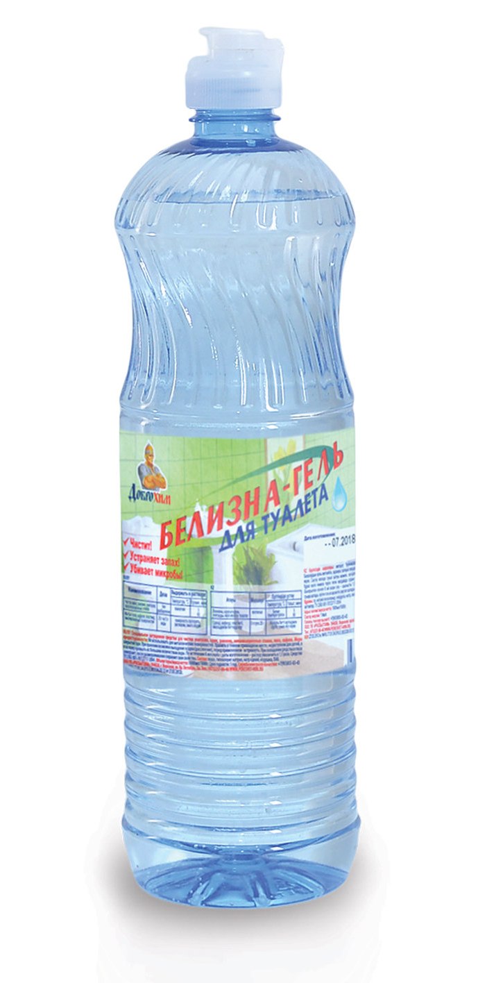 картинка Белизна, 1 л, бутыль с пуш-пулом, гель, 603061 от магазина Альфанит в Кунгуре