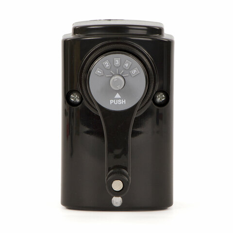 картинка Точилка механическая, металлический механизм, черный, крепление к столу, "STYLE", BRAUBERG, 228482 от магазина Альфанит в Кунгуре