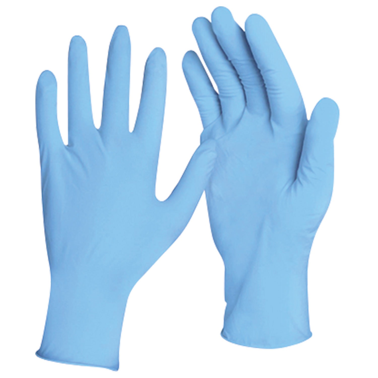 картинка Перчатки нитриловые, 1 пара, размер XL, голубой, неопудренные, LAIMA, 605016 от магазина Альфанит в Кунгуре