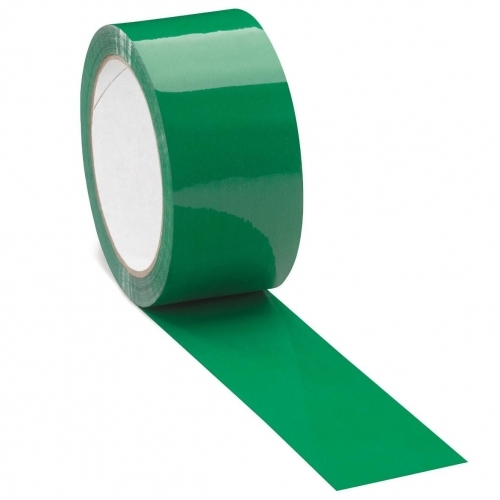картинка Скотч цветной, 48мм*66м, d.m. 16, зеленый, Альянс от магазина Альфанит в Кунгуре