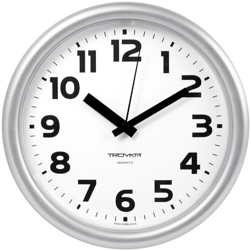 картинка Часы настенные, 24*24 см, круглые, плавный ход, Troyka,  21270216 от магазина Альфанит в Кунгуре